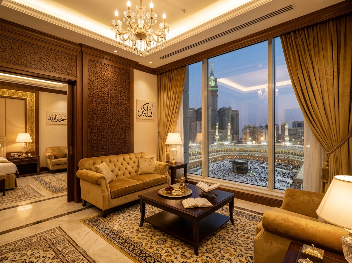 VIP Umrah Hotel View Facing Kaaba